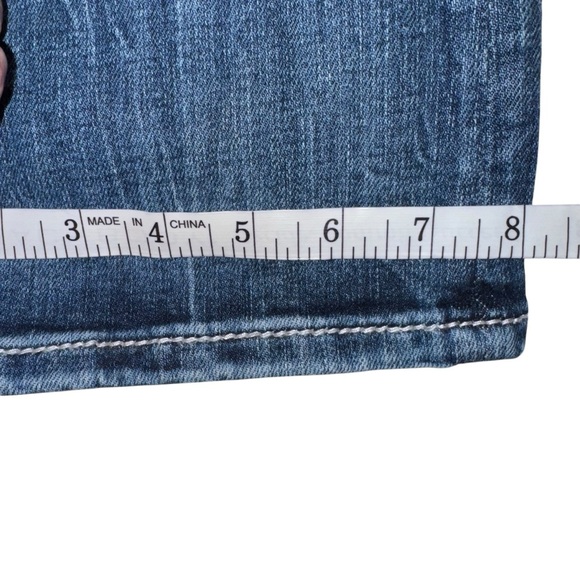 Miss Me Denim Jeans Women SZ 26X28 Plus Blue Low Rise Bootcut - Picture 13 of 13